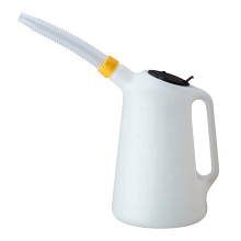 Measuring cup with flexible outlet pipe 3 l